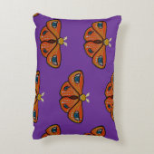 Mariposa Mística con Ojos アクセントクッション (裏面(縦))