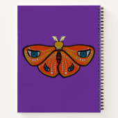 Mariposa Mística con Ojos ノートブック (裏面)