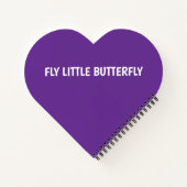 Mariposa Mística con Ojos ノートブック (裏面)