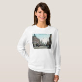 Mariposa StreetFresno、カリフォルニアの眺め Tシャツ (正面フル)