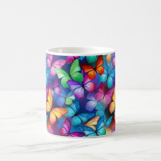 Mariposas arcoíris コーヒーマグカップ (中央)