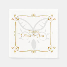 Mariposas de Amor スタンダードカクテルナプキン