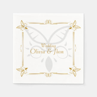 Mariposas de Amor スタンダードカクテルナプキン