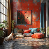 Mariposas de Luna Sangrienta: Vuelo Surrealista. ポスター