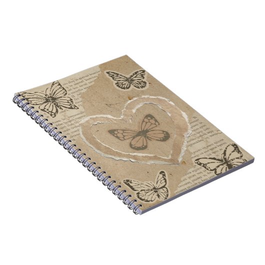 mariposas de papel ノートブック (右側)