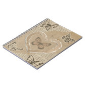 mariposas de papel ノートブック (左側)