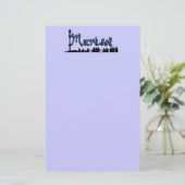Marisolの文房具 便箋 (スタンド正面)