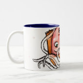 Marissa月曜日のデザインII ツートーンマグカップ (左)