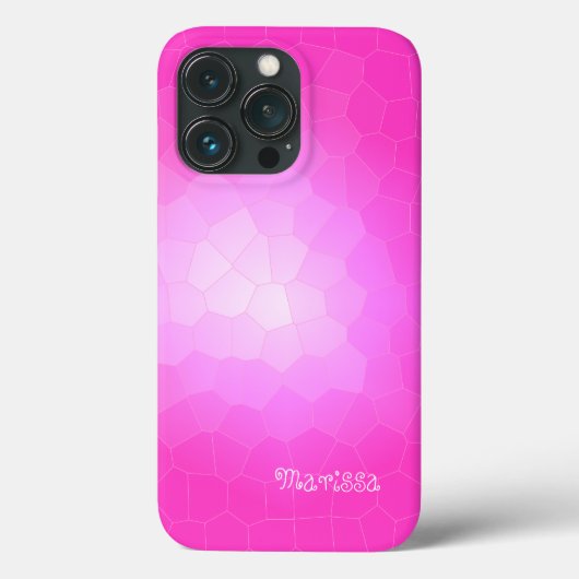 Marissa -テンプレート – ここに自分の名前を置く,ピンク Case-Mate iPhoneケース (裏面)