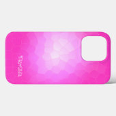 Marissa -テンプレート – ここに自分の名前を置く,ピンク Case-Mate iPhoneケース (裏面 (横))