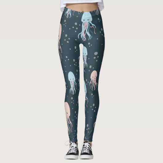 Maritim Nautic Ocean Sealife Octopus レギンス (正面)