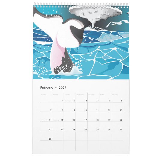 maritime カレンダー (2月 2027)