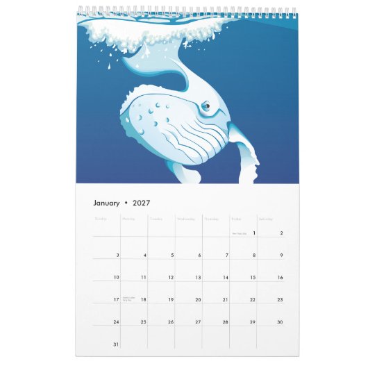 maritime カレンダー (1月 2027)