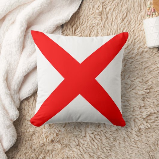 Maritime Flag V — Victor クッション (ブランケット)