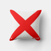 Maritime Flag V — Victor クッション (裏面)