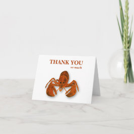 Maritime Lobster サンキューカード