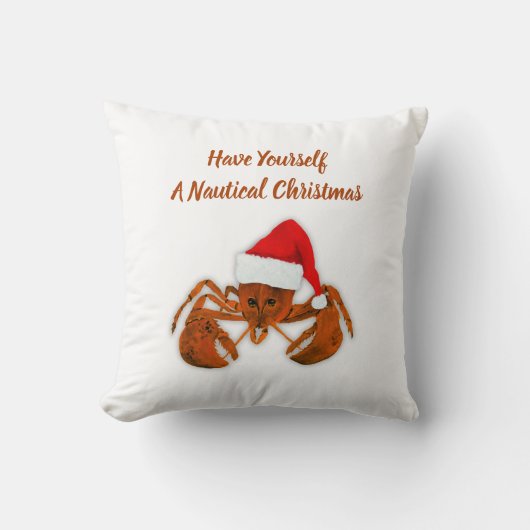 Maritime Santa Lobster クッション (正面)
