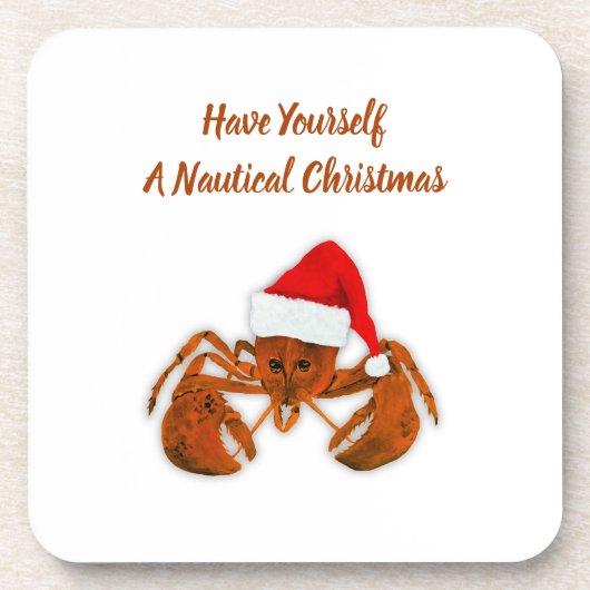Maritime Santa Lobster コースター (正面)