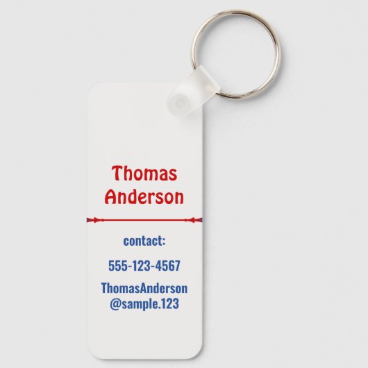 Maritime Sunrise Color Combination キーホルダー (裏面)