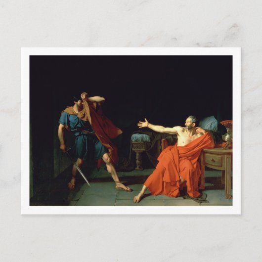Marius at Minturnae, 1786 (キャンバス油) ポストカード (正面)