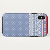 Mariusgenserのクリスマスのセーターパターン Case-Mate iPhoneケース (裏面(横))