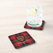 Marjoribanks Scottish Clan Tartan & Crest コースター (右側)