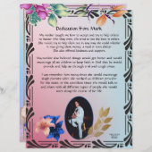 Mark パーソナライズされた Stainableからの献身 (正面/裏面)