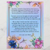 Mark パーソナライズされた Stainableからの献身 (裏面)