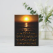 Mark 11:22-24はがき ポストカード (スタンド正面)