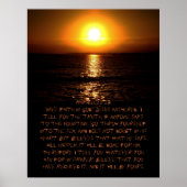 Mark 11:22-24ポスター ポスター (正面)