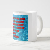 Mark 11:25 WEBU Mug ジャンボコーヒーマグカップ (正面右)