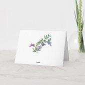 Mark 12:31隣人を愛せよ花 カード (裏面)