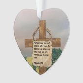 Mark 8.34エントリ オーナメント (正面)