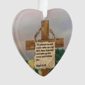 Mark 8.34エントリ オーナメント (正面)