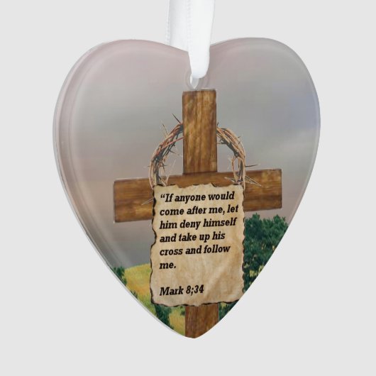 Mark 8.34エントリ オーナメント (正面)