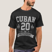 MARK CUBAN PRESIDENT USA 2020,MARK CUBAN,CUBAN,202 Tシャツ (正面)