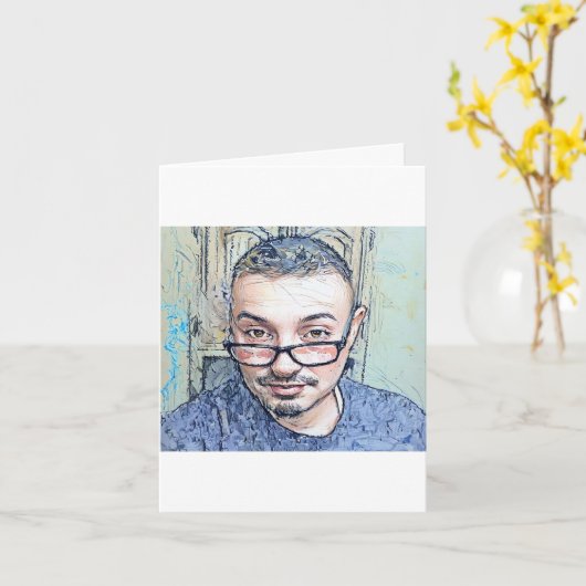 Mark Edward Westerfield age 63 card カード (黄色い花)