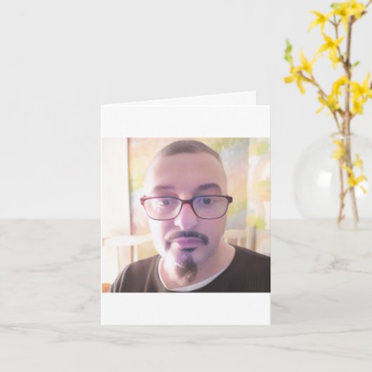 Mark Edward Westerfield age 70 card   カード (黄色い花)