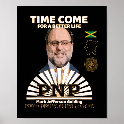 Mark Golding Jamaica's People's National P ポスター (正面)