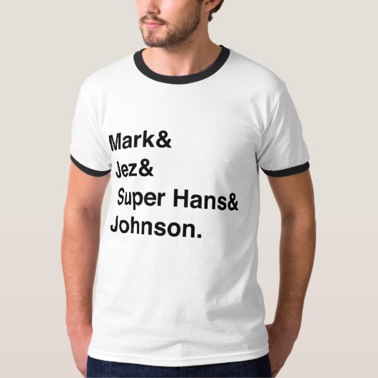 Mark&Jez… Tシャツ (正面)