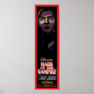 MARK OF THE VAMPIRE – 映画クラシックポスター ポスター