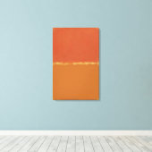 Mark Rothko – オレンジ、赤、オレンジ – 1961 キャンバスプリント (インサイチュ (ウッドフロア))