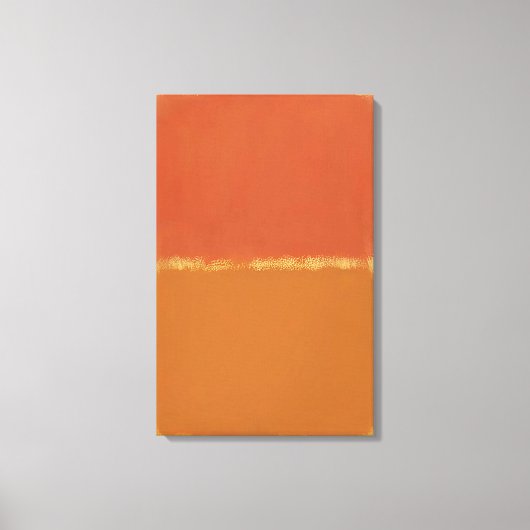 Mark Rothko – オレンジ、赤、オレンジ – 1961 キャンバスプリント (正面)
