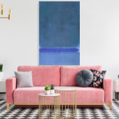 Mark Rothko – 無題の緑(青) - 1968 キャンバスプリント (インサイチュ (リビング))