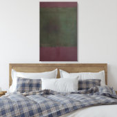 Mark Rothko – 無題グリーンon Maroon - 1961 キャンバスプリント (インサイチュ (寝室))
