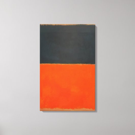 Mark Rothko – 緑と赤のタンジェリン – 1956 キャンバスプリント (正面)