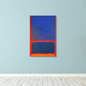 Mark Rothko – 青、オレンジ、赤 – 1961 キャンバスプリント (インサイチュ (ウッドフロア))