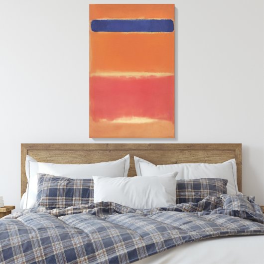 Mark Rothko – 青（赤） - 1953 キャンバスプリント (インサイチュ (寝室))