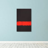 Mark Rothko – 黒、赤、黒 – 1968 キャンバスプリント (インサイチュ (ウッドフロア))