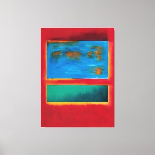 Mark Rothko art キャンバスプリント (正面)